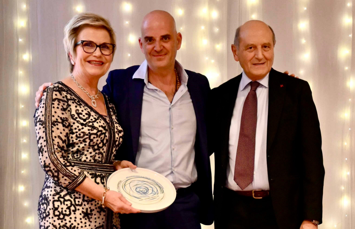 "Recognition of business career" at the 1st Palafrugell Business Night.